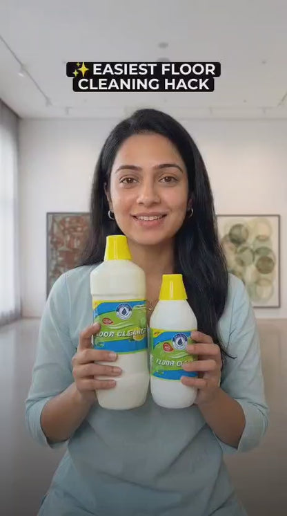 Deep clean your floors with Roxole Floor Cleaning Combo. This pack includes 3 bottles of premium floor cleaner, each containing 1 liter of powerful, effective cleaning solution.